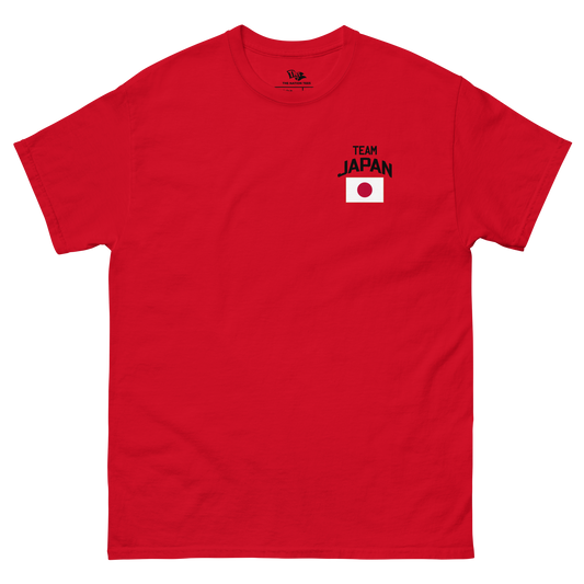 Team Japan NIPPON OLE red t-shirt olympics Paris 2024