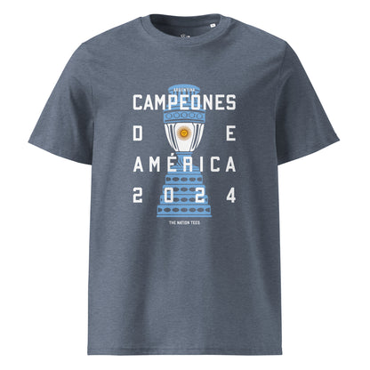 Camiseta color celeste para celebrar que Argentina son Campeones de la Copa América 2024 