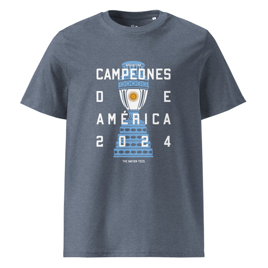 Camiseta color celeste para celebrar que Argentina son Campeones de la Copa América 2024 